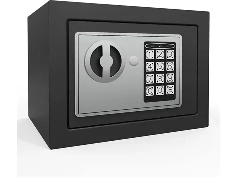 Caja Fuerte Electrónica Goldenkey 0.236 pies cúbicos - Gris