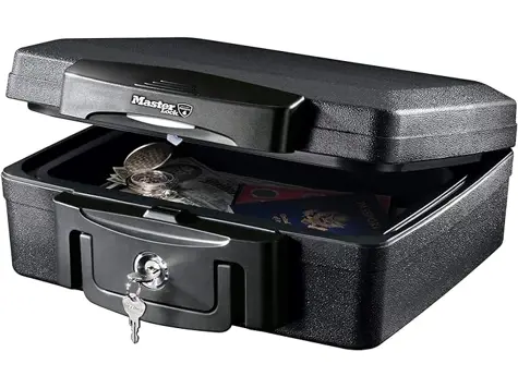 Caja Fuerte Portátil Master Lock H0100EURHRO - Ignífuga y Impermeable