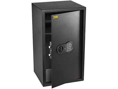 Caja Fuerte Electrónica HomeSafe HV70E - 70x40x36cm, Negro Satén.