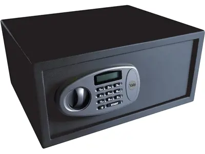 Yale Y-LTS0000: Caja Fuerte Digital p/ Portátil - Acero, LCD, 24L.